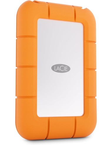 LaCie STMF500400 unidad externa de estado sólido 500 GB USB Tipo C USB 3.2 Gen 2x2 Gris, Naranja