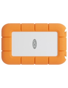 LaCie STND1000400 unidad externa de estado sólido 1 TB USB Tipo C 3.2 Gen 1 (3.1 Gen 1) Gris, Naranja