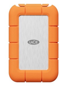 LaCie STND4000400 unidad externa de estado sólido Tecnología Thunderbolt (Rayo) 4 TB USB Tipo C USB4 Gen 3x2 Naranja, Acero