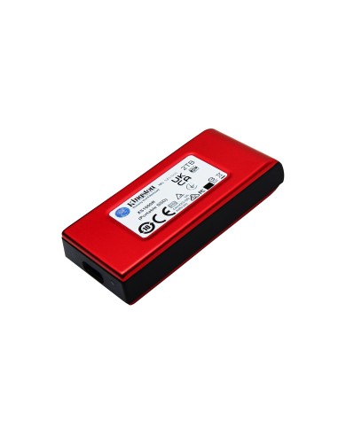 Kingston Technology 2TB SSD externo XS1000 USB 3.2 Gen 2, Rojo