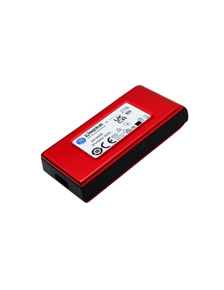 Kingston Technology 2TB SSD externo XS1000 USB 3.2 Gen 2, Rojo