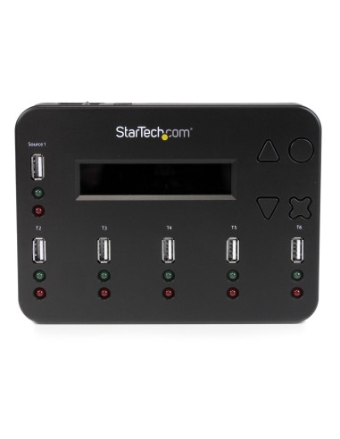 StarTech.com Clonador Autónomo 1 5 para Memorias USB - Copiador de Unidades de Memoria USB - Copia Sector por Sector de Sistema