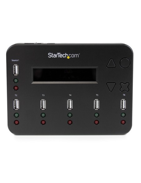 StarTech.com Clonador Autónomo 1 5 para Memorias USB - Copiador de Unidades de Memoria USB - Copia Sector por Sector de Sistema