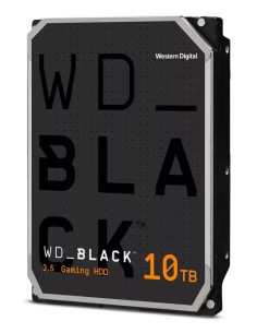 Western Digital WD_BLACK WD102FZBX disco duro interno 10 TB 7200 RPM 256 MB 3.5" Serial ATA III