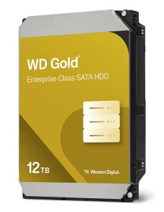 Western Digital Gold WD122KRYZ disco duro interno 12 TB 7200 RPM 512 MB 3.5" Serial ATA III