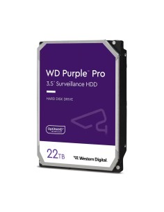 Western Digital Purple Pro disco duro interno 22 TB 7200 RPM 512 MB 3.5" Serial ATA III