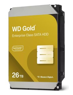 Western Digital Gold WD261KRYZ disco duro interno 26 TB 7200 RPM 512 MB 3.5" Serial ATA III
