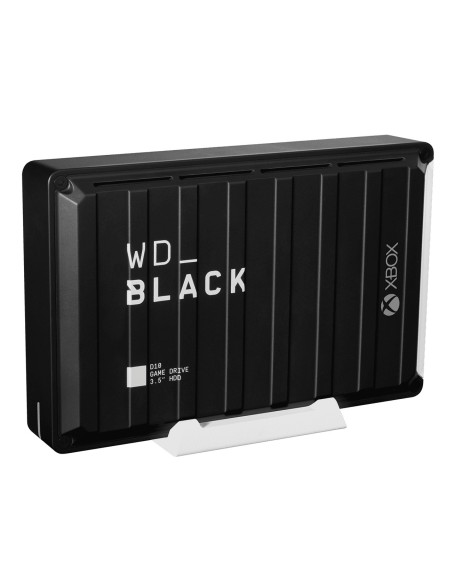 Western Digital D10 disco duro externo 12 TB 7200 RPM 3.2 Gen 2 (3.1 Gen 2) Negro