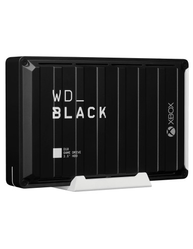 Western Digital D10 disco duro externo 12 TB 7200 RPM 3.2 Gen 2 (3.1 Gen 2) Negro