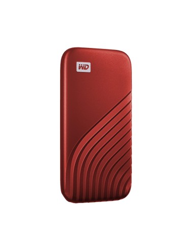 Western Digital My Passport 1 TB USB Tipo C 3.2 Gen 2 (3.1 Gen 2) Rojo