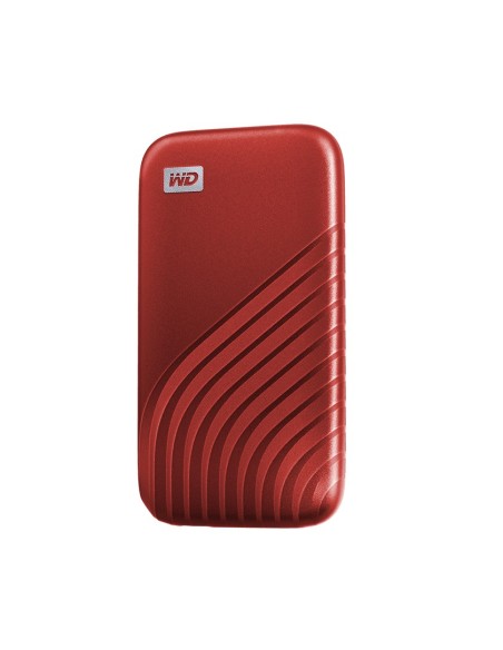 Western Digital My Passport 1 TB USB Tipo C 3.2 Gen 2 (3.1 Gen 2) Rojo