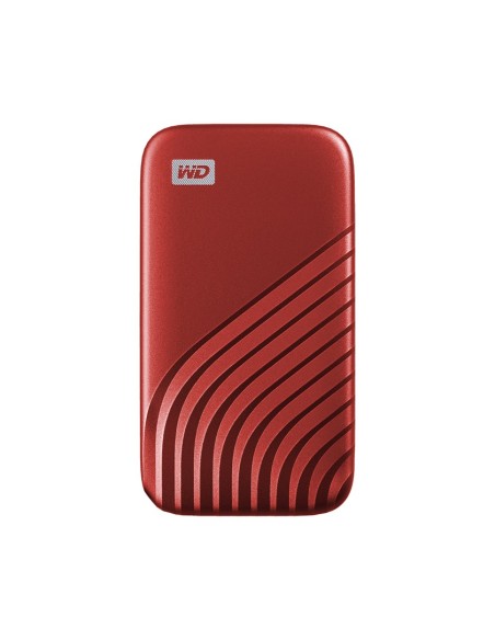Western Digital My Passport 2 TB USB Tipo C 3.2 Gen 2 (3.1 Gen 2) Rojo