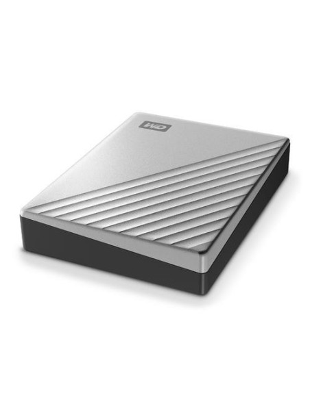 Western Digital WDBFTM0040BSL-WESN disco duro externo 4 TB USB Tipo C 3.2 Gen 1 (3.1 Gen 1) Plata