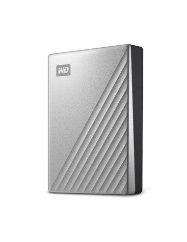 Western Digital WDBPMV0040BSL-WESN disco duro externo 4 TB USB Tipo C 3.2 Gen 1 (3.1 Gen 1) Plata