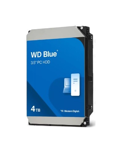 Western Digital WD Blue 3.5-Inch PC HDD disco duro interno 4 TB 5400 RPM 128 MB 3.5" Serial ATA III