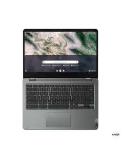 Lenovo 14e Chromebook Gen 2 AMD 3000 3015Ce 35,6 cm (14") Full HD 4 GB DDR4-SDRAM 32 GB eMMC Wi-Fi 5 (802.11ac) ChromeOS Gris 2