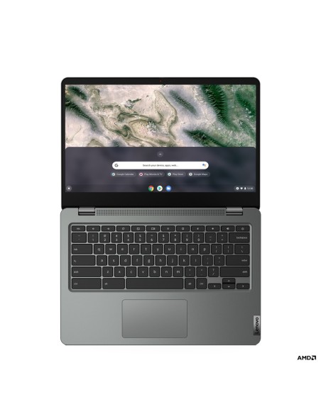 Lenovo 14e Chromebook Gen 2 AMD 3000 3015Ce 35,6 cm (14") Full HD 4 GB DDR4-SDRAM 32 GB eMMC Wi-Fi 5 (802.11ac) ChromeOS Gris