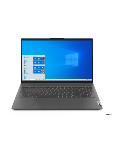 Lenovo IdeaPad 5 15ALC05 AMD Ryzen™ 7 5700U Portátil 39,6 cm (15.6") Full HD 8 GB DDR4-SDRAM 512 GB SSD Wi-Fi 6 (802.11ax) Gris