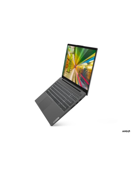 Lenovo IdeaPad 5 15ALC05 AMD Ryzen™ 7 5700U Portátil 39,6 cm (15.6") Full HD 8 GB DDR4-SDRAM 512 GB SSD Wi-Fi 6 (802.11ax) Gris