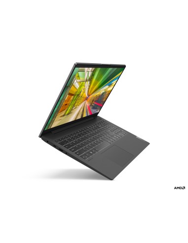 Lenovo IdeaPad 5 15ALC05 AMD Ryzen™ 7 5700U Portátil 39,6 cm (15.6") Full HD 8 GB DDR4-SDRAM 512 GB SSD Wi-Fi 6 (802.11ax) Gris