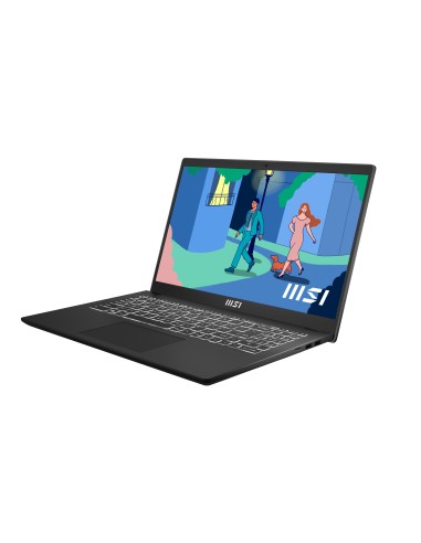 MSI Modern 15 B7M-243XES AMD Ryzen™ 7 7730U Portátil 39,6 cm (15.6") Full HD 16 GB DDR4-SDRAM 512 GB SSD Wi-Fi 6E (802.11ax)