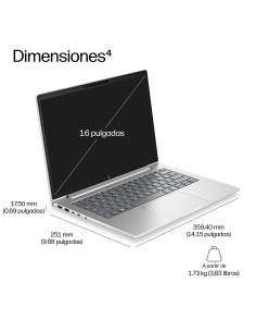 HP DU1C5AT ordenador portatil AMD Ryzen™ 5 220 Portátil 40,6 cm (16") WUXGA 16 GB LPDDR5x-SDRAM 512 GB SSD Wi-Fi 7 (802.11be) 2