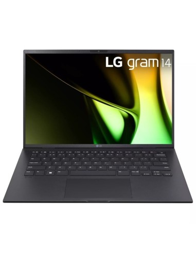 LG Gram 14" Intel Core Ultra 7 355 Portátil 35,6 cm (14") WUXGA 32 GB LPDDR5x-SDRAM 512 GB SSD Wi-Fi 6E (802.11ax) FreeDOS Negro
