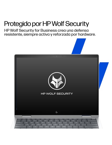 HP EliteBook 8 Flip G1i 13 inch Notebook AI PC Wolf Pro Security Edition Intel Core Ultra 5 225U Híbrido (2-en-1) 33,8 cm