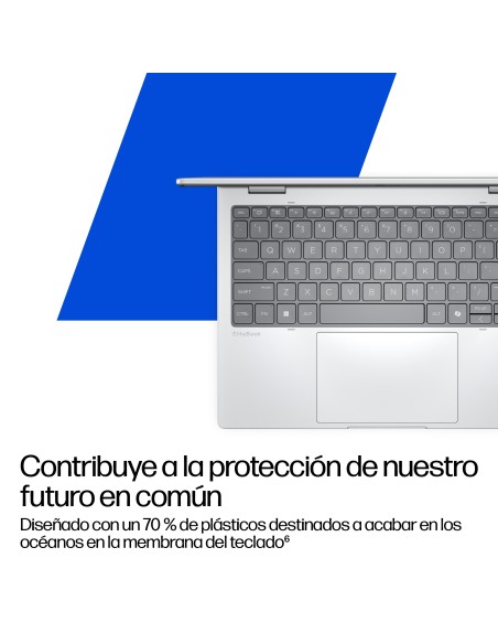 HP EliteBook 8 Flip G1i 13 inch Notebook AI PC Wolf Pro Security Edition Intel Core Ultra 5 225U Híbrido (2-en-1) 33,8 cm