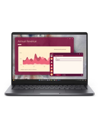 DELL Pro 14 PC14250 Intel Core Ultra 5 225U Portátil 35,6 cm (14") Full HD+ 16 GB DDR5-SDRAM 512 GB SSD Wi-Fi 6E (802.11ax)