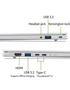 Acer Aspire 14 AI Portátil A14-I71M-50YF 2