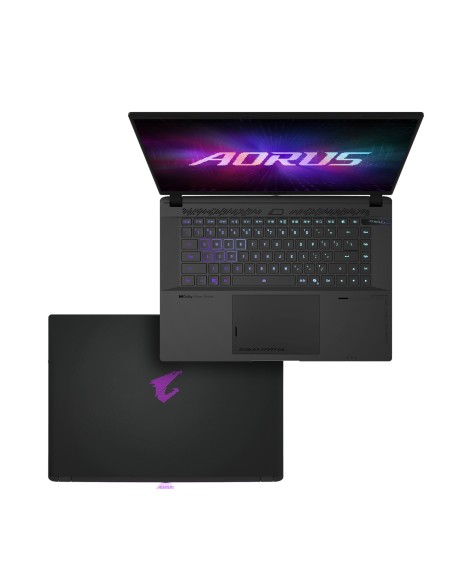 GIGABYTE AORUS MASTER 16 Gaming Laptop - 16.0“, 240Hz OLED, AMD Razen 9 9955X3D, NVIDIA RTX 5090 GPU, 32GB DDR5 5600MHz, 1TB