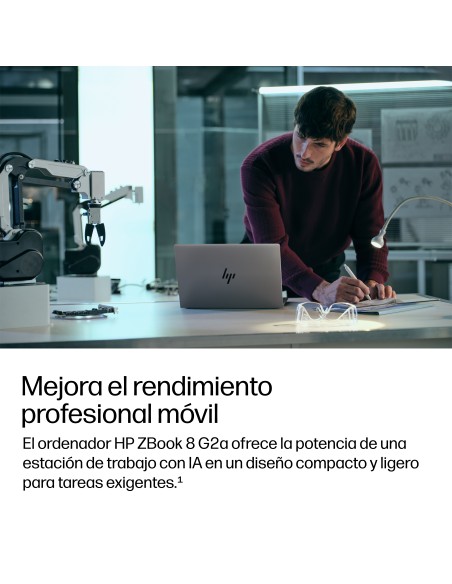 HP DQ0D0ET ordenador portatil Copilot+ PC 40,6 cm (16") WUXGA 32 GB DDR5-SDRAM 1 TB SSD Wi-Fi 7 (802.11be) Windows 11 Pro AI