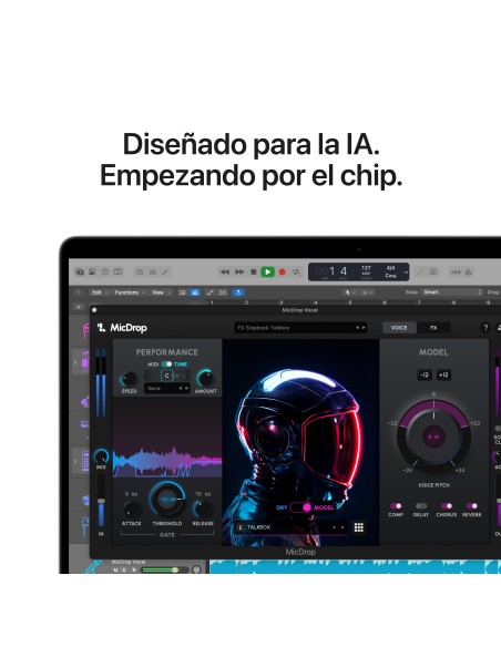 Apple MacBook Pro 14" M5 Pro chip 15‑core CPU 16‑core GPU, 24GB, 2TB SSD - Plata