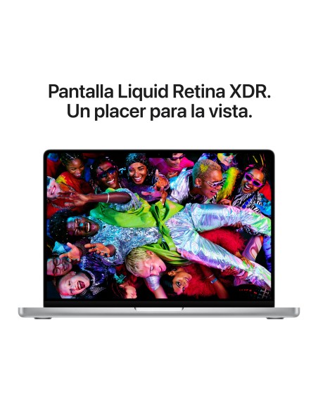 Apple MacBook Pro 14" M5 Pro chip 15‑core CPU 16‑core GPU, 24GB, 2TB SSD - Plata