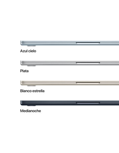 Apple MacBook Air 13" M5 chip 10‑core CPU 10‑core GPU, 24GB, 1TB SSD - Azul cielo