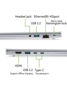 Acer TravelMate P2 14 AI Portátil TMP214-57-TCO TMP214-57-TCO-55JR 2