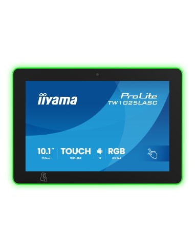 iiyama ProLite TW1025LASC-B3PNR pantalla para PC 25,6 cm (10.1") 1280 x 800 Pixeles WXGA LED Pantalla táctil Multi-usuario Negro