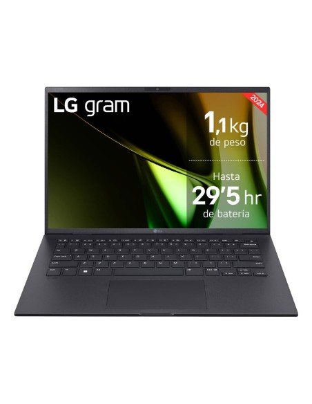 LG Gram 14Z90S Intel Core Ultra 5 125H Portátil 35,6 cm (14") WUXGA 16 GB LPDDR5-SDRAM 512 GB SSD Wi-Fi 6E (802.11ax) Windows