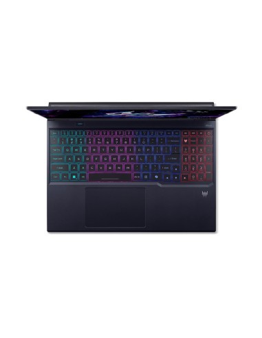 Acer Predator PHN16-73-98QE Intel Core Ultra 9 275HX Portátil 40,6 cm (16") WQXGA 32 GB DDR5-SDRAM 1 TB SSD NVIDIA GeForce RTX