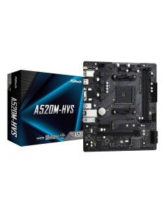Asrock A520M-HVS AMD A520 Zócalo AM4 micro ATX