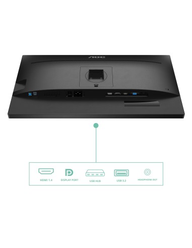 AOC P2 27P2Q pantalla para PC 68,6 cm (27") 1920 x 1080 Pixeles Full HD LED Negro