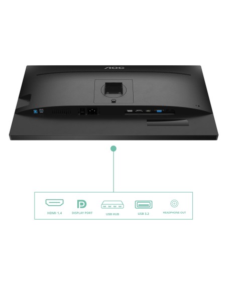 AOC P2 27P2Q pantalla para PC 68,6 cm (27") 1920 x 1080 Pixeles Full HD LED Negro