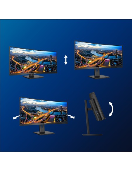 Philips B Line 346B1C 00 pantalla para PC 86,4 cm (34") 3440 x 1440 Pixeles Quad HD LCD Negro