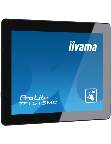 iiyama TF1515MC-B2 pantalla para PC 38,1 cm (15") 1024 x 768 Pixeles XGA LED Pantalla táctil Negro