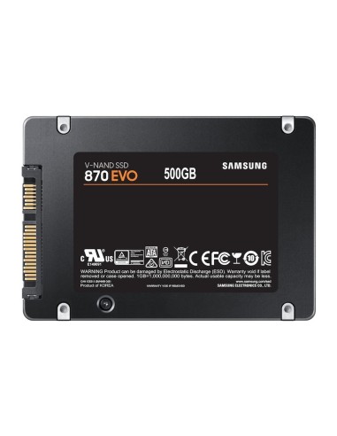 Samsung 870 EVO 500 GB 2.5" Serial ATA III V-NAND MLC