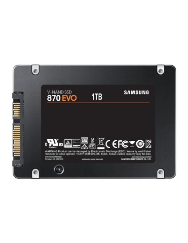 Samsung 870 EVO 1 TB 2.5" Serial ATA III V-NAND MLC