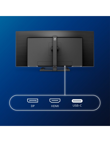 Philips E Line 346E2CUAE 00 pantalla para PC 86,4 cm (34") 3440 x 1440 Pixeles Wide Quad HD+ LCD Negro