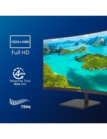 Philips E Line 241E1SC 00 pantalla para PC 59,9 cm (23.6") 1920 x 1080 Pixeles Full HD LED Negro