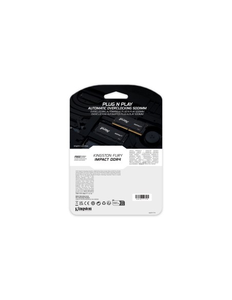 Kingston Technology FURY 32GB 3200MT s DDR4 CL20 SODIMM Impact